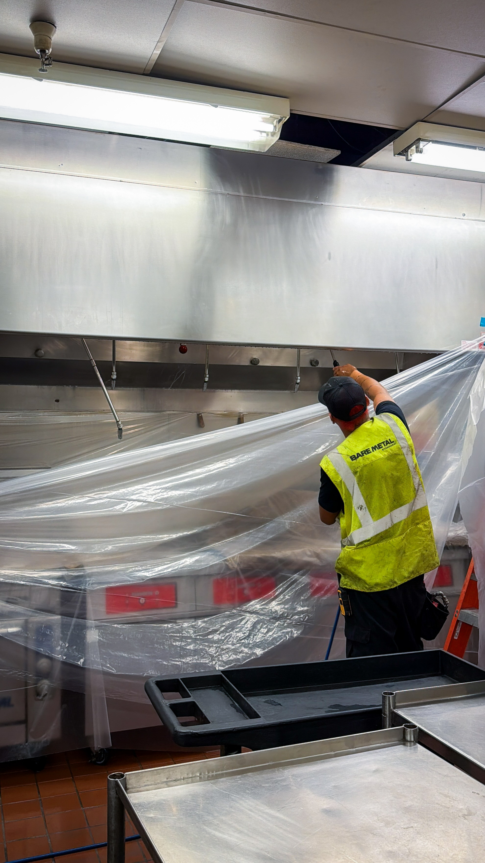 commercial kitchen hood cleaning